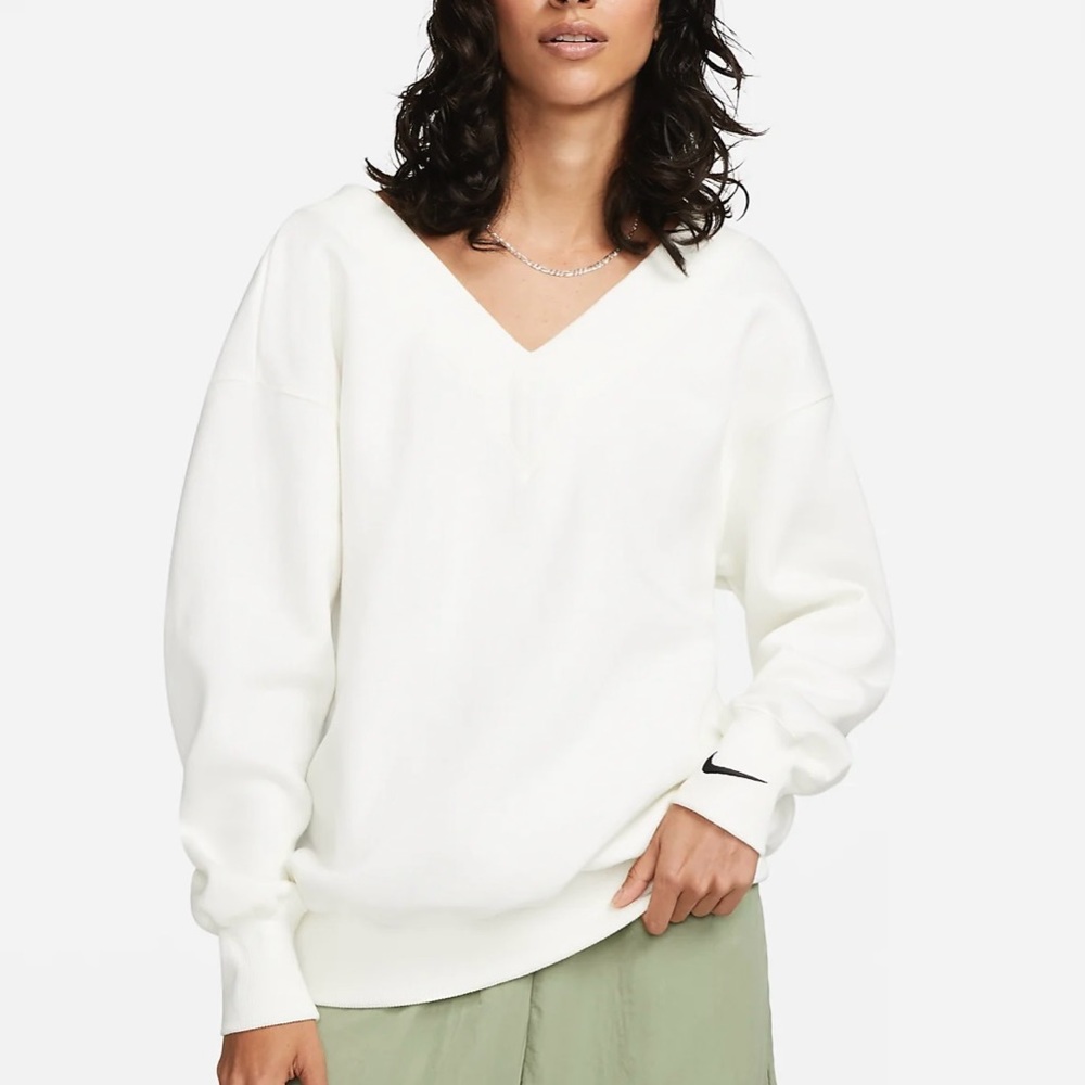 Nike women’s double V-neck sweatshirt - XS